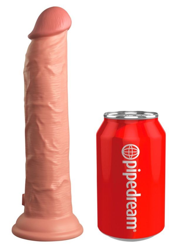 9â Dual Density Silicone Cock